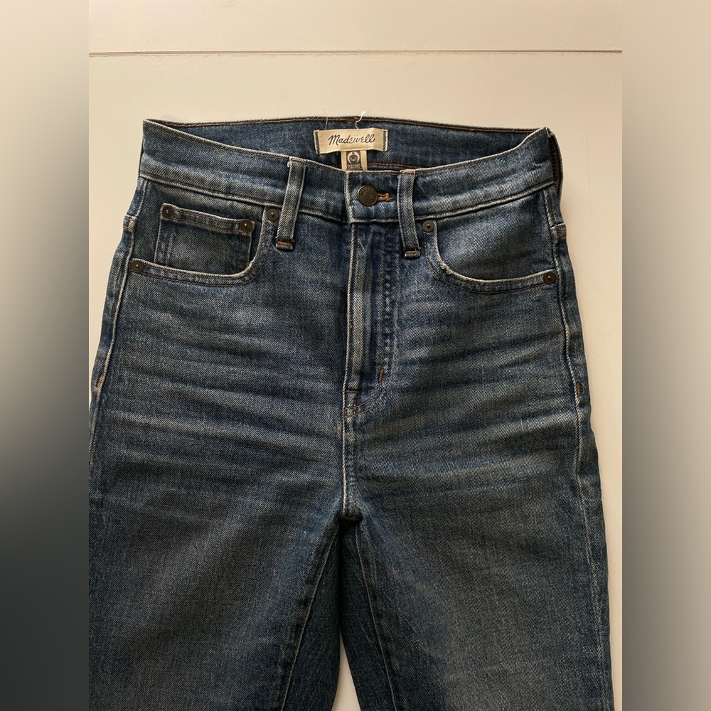 Madewell Classic Straight Jean - Picture 2 of 6